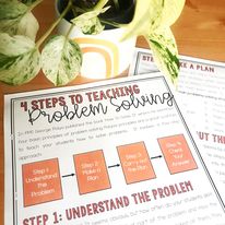 describe the steps involved in problem solving class 10