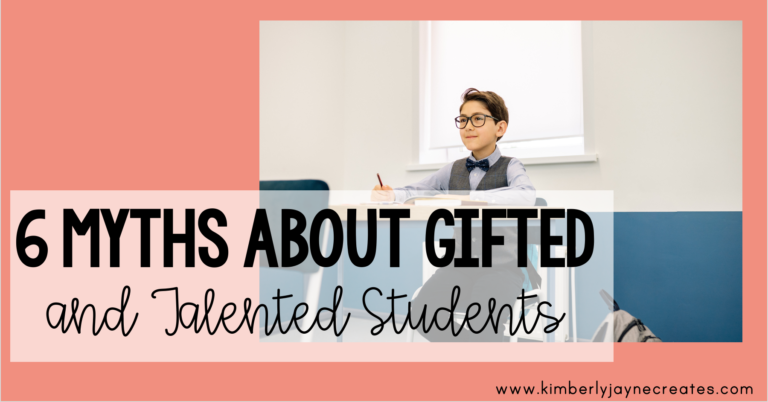 6 Myths About Gifted and Talented Students