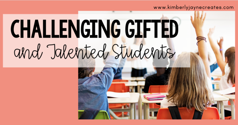 How Can You Challenge Gifted and Talented Students in Your Classroom?￼